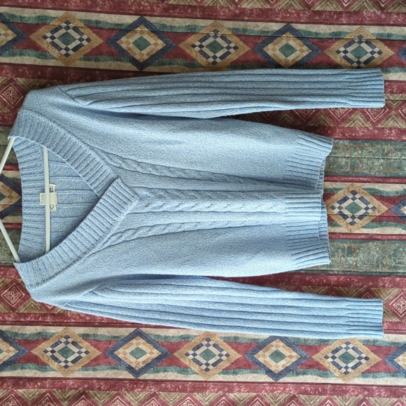 Cherokee Blue Knit Sweater - Picture 2 of 8